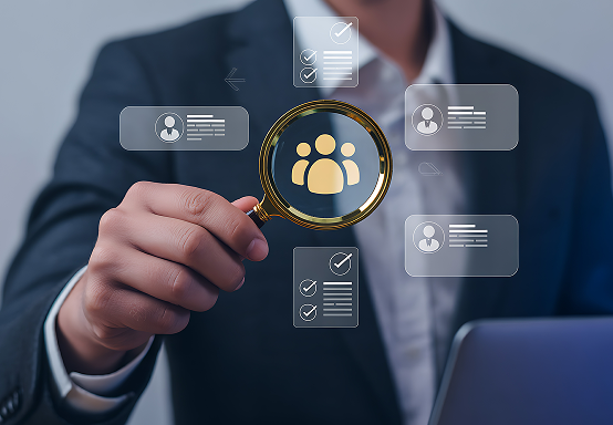 Professional staffing and recruitment support